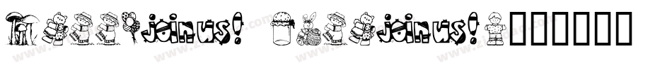 Little cuties字体转换